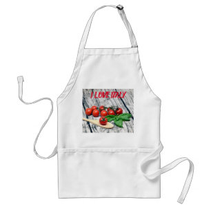 The mediterranean food adult apron