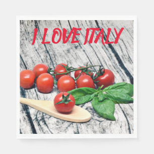 The mediterranean food adult apron napkin