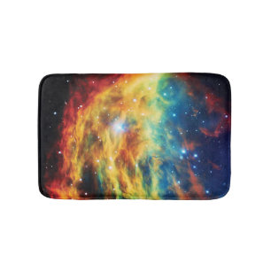 The Medusa Nebula Hubble Outer Space Photo Bath Mat