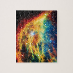 The Medusa Nebula Hubble Outer Space Photo Jigsaw Puzzle