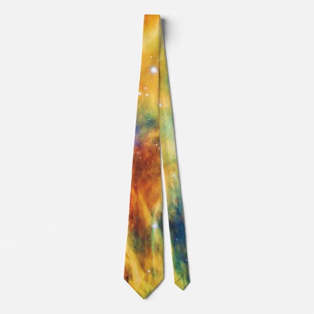 The Medusa Nebula Hubble Outer Space Photo Tie (Front)