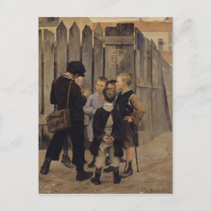The Meeting, 1884 Postcard