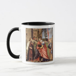 The Meeting at the Golden Gate with Saints, 1515 ( Mug