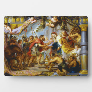 The Meeting of Abraham and Melchizedek Rubens art Plaque