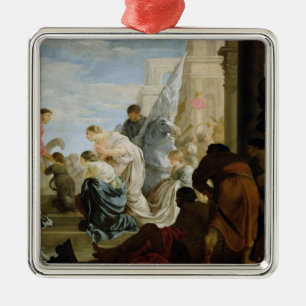 The Meeting of Anthony and Cleopatra, c.1645 Metal Ornament