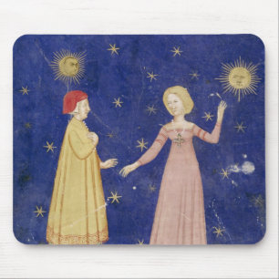 The Meeting of Dante  and Beatrice Mouse Pad