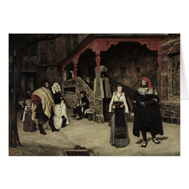 The Meeting of Faust and Marguerite, 1860 (Front Horizontal)