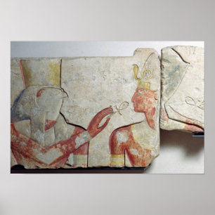 The Meeting of the Pharaoh and Horus Poster