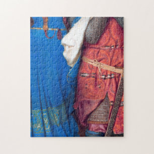 The Meeting Turret Stairs Painting Frederic Burton Jigsaw Puzzle