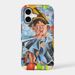 The Melancholic Clown Geometric Art