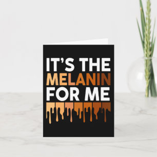 The Melanin Melanated Black History Month Juneteen Card