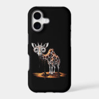The Melting Giraffe Funny Surreal Art Design