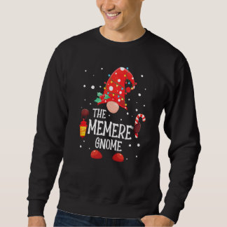 The Memere' Gnome Matching Family Christmas Gnome  Sweatshirt
