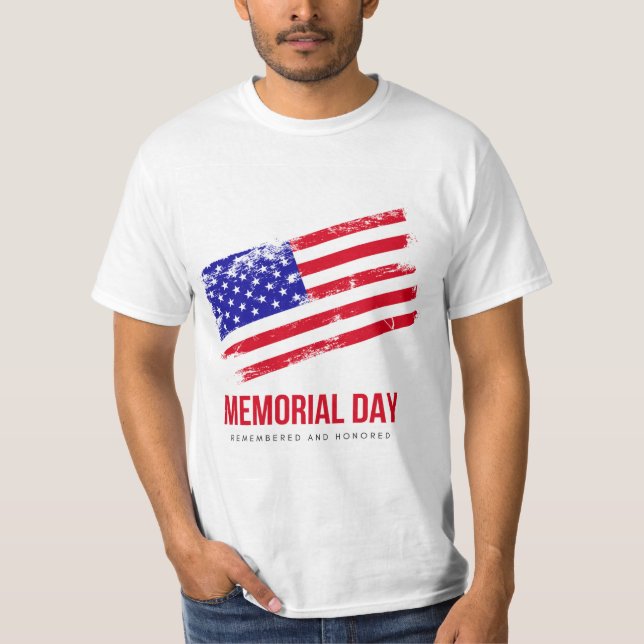 The memorial day design t-shirt (Front)