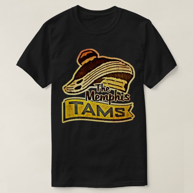 The Memphis Tams Basketball T-Shirt (Design Front)
