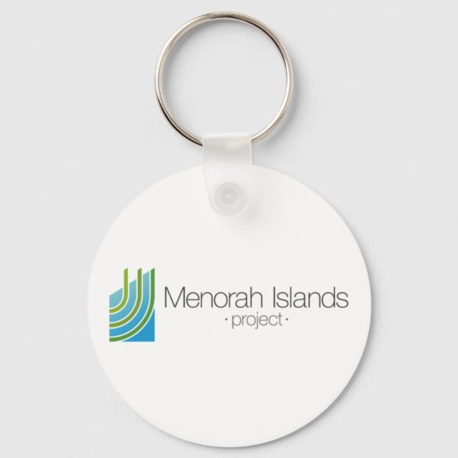The Menorah Islands Project Key Ring (Front)