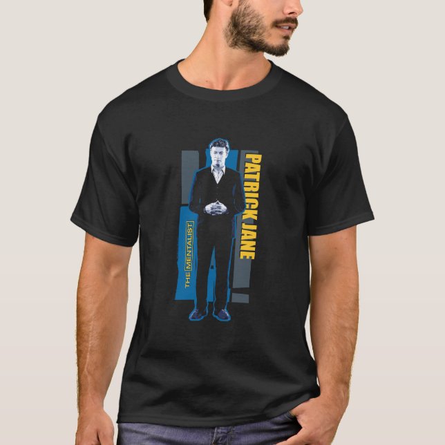 The Mentalist Patrick Jane Longsleeve T Shirt (Front)