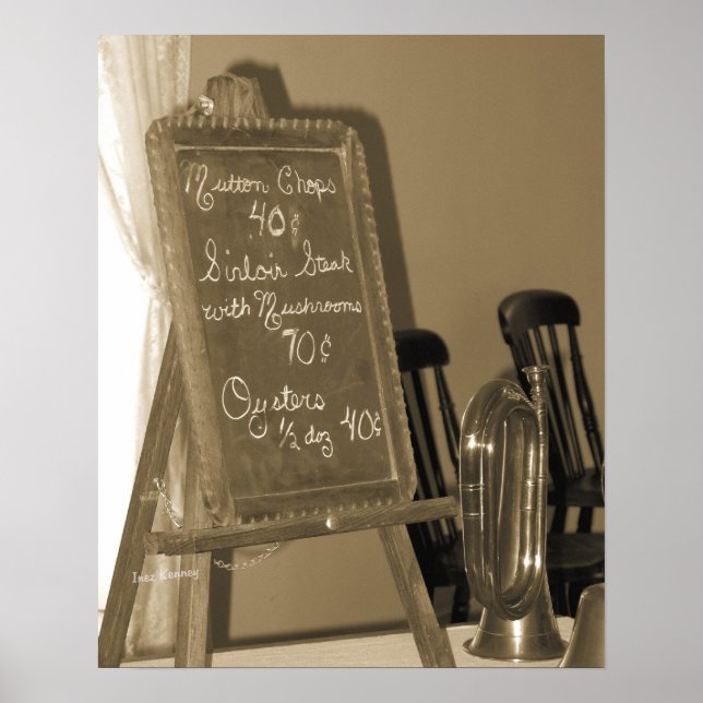 The Menu Poster (Front)