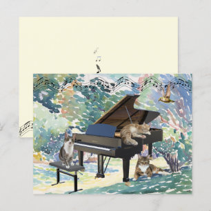 The Meowy Musical Postcard