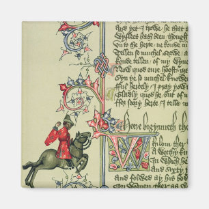 The Merchant, facsimile detail from Magnet