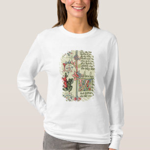 The Merchant, facsimile detail from T-Shirt