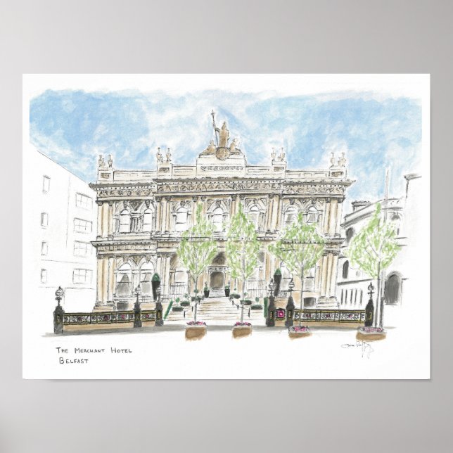 The Merchant Hotel Belfast Poster (Front)