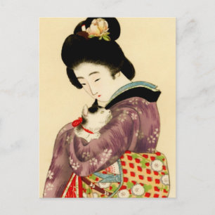 The Merchant’s Daughter by Mizuno Tashikata Postcard