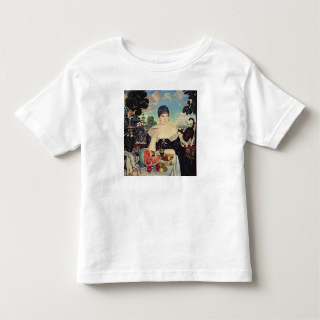 The Merchant's Wife at Tea, 1918 Toddler T-Shirt (Front)
