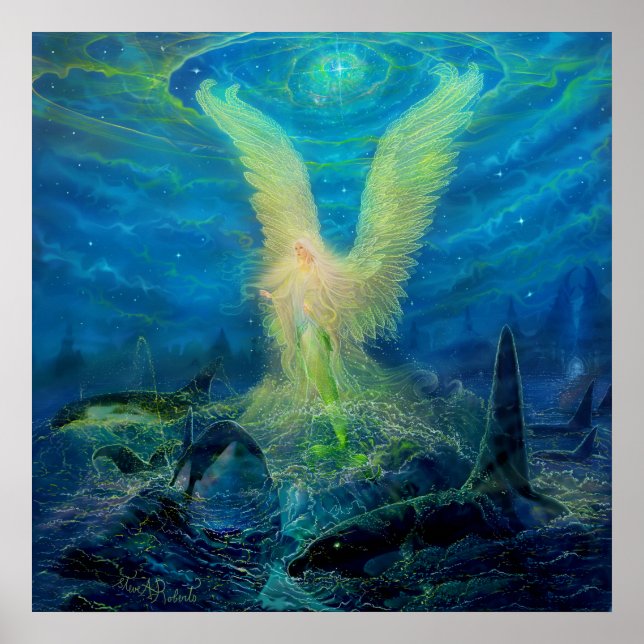 The Mermaid Angel Princess Poster (Front)