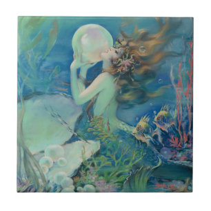 The Mermaid by Henry Clive Tile