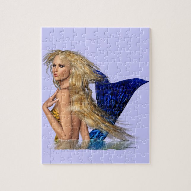 The Mermaid Jigsaw Puzzle (Vertical)