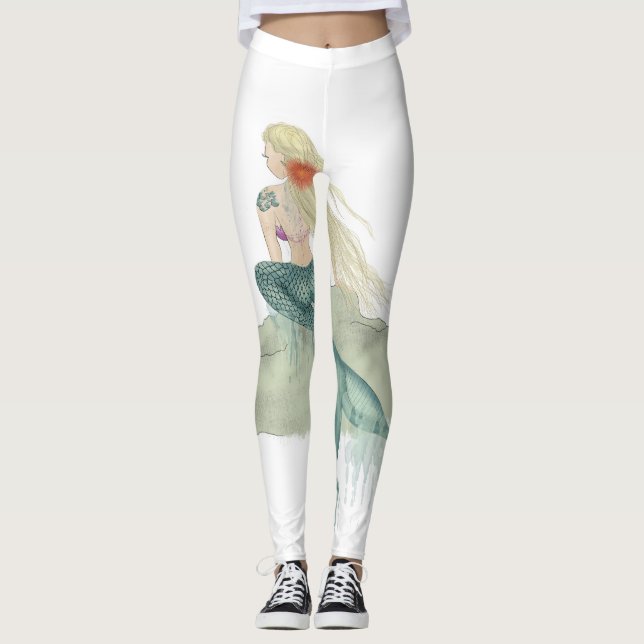 THE MERMAID - Leggins Leggings (Front)