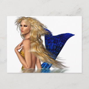 The Mermaid Postcard