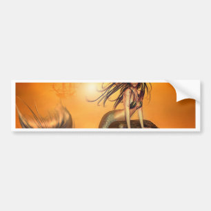 The Mermaids Treasure Bumper Sticker
