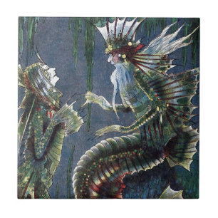 The Merman King Ceramic Tile