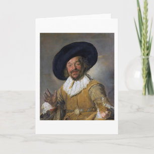 The Merry Drinker, Frans Hals, 1628-1630 Card