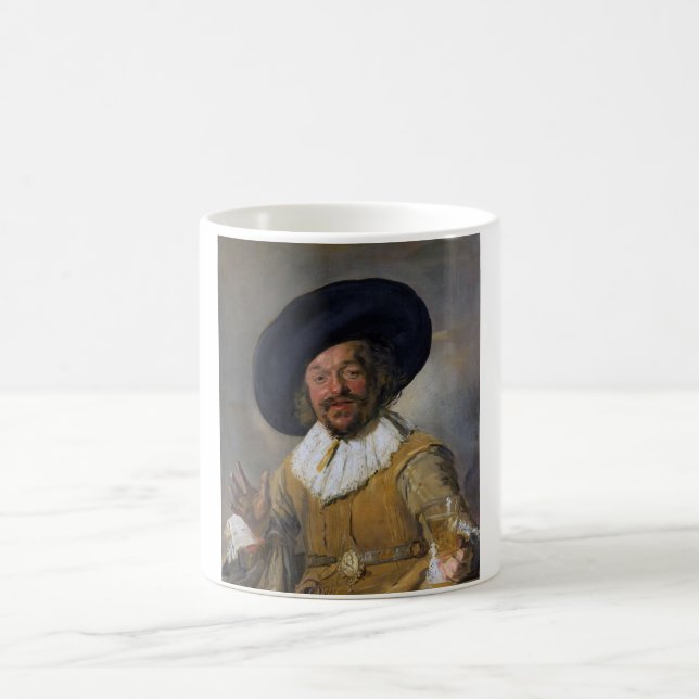 The Merry Drinker, Frans Hals, 1628-1630 Coffee Mug (Center)