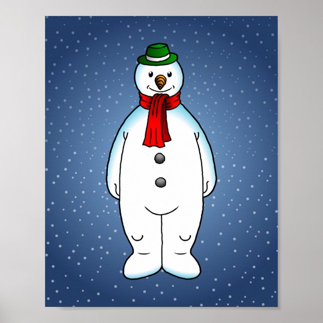 The Merry Snowman Poster (Front)