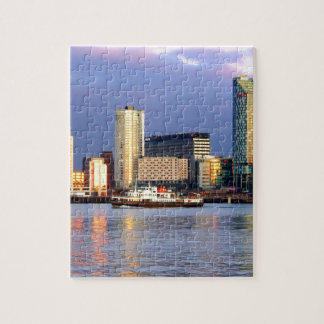 The Mersey Ferry & LIverpool Waterfront Jigsaw Puzzle