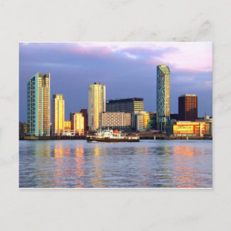 The Mersey Ferry & LIverpool Waterfront Postcard