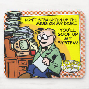 The Mess On My Desk Mouse Pad