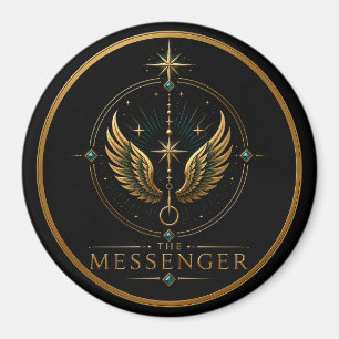The Messenger Gemini Archetype Circle Magnet