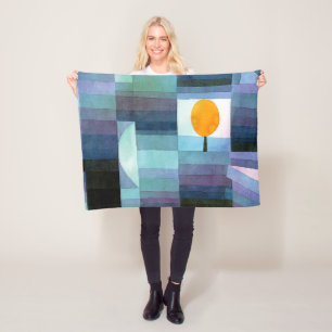The Messenger of Autumn, Klee Fleece Blanket