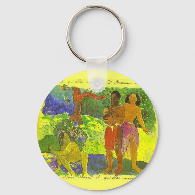 'The Messengers of Oro' - Paul Gauguin Keychain (Front)