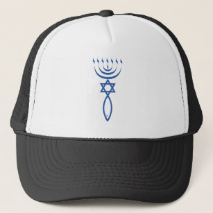 The Messianic Jewish Seal of Jerusalem Trucker Hat
