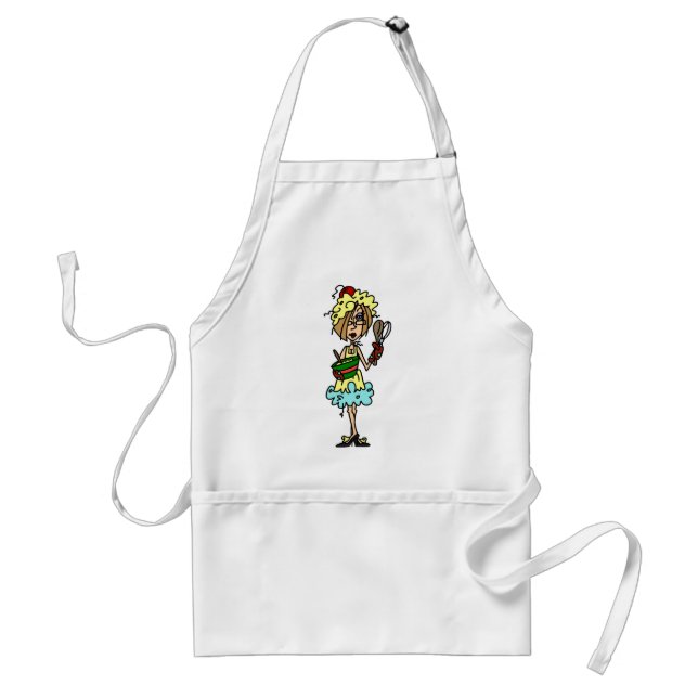 The Messy Cook T-shirts and Gifts Standard Apron (Front)