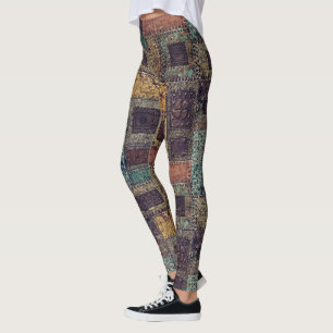The Metals Collage Leggings
