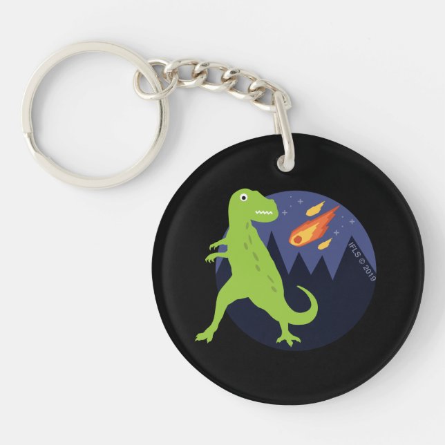 The Meteorite That Stuck Key Ring (Front)