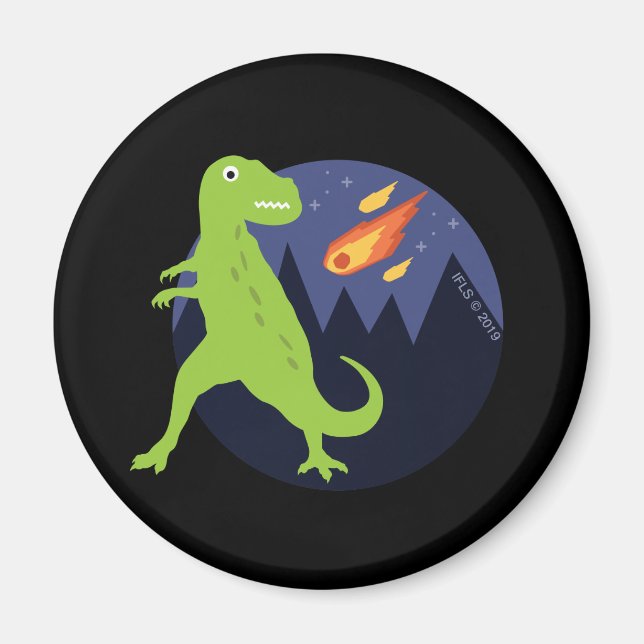 The Meteorite That Stuck Magnet (Front)