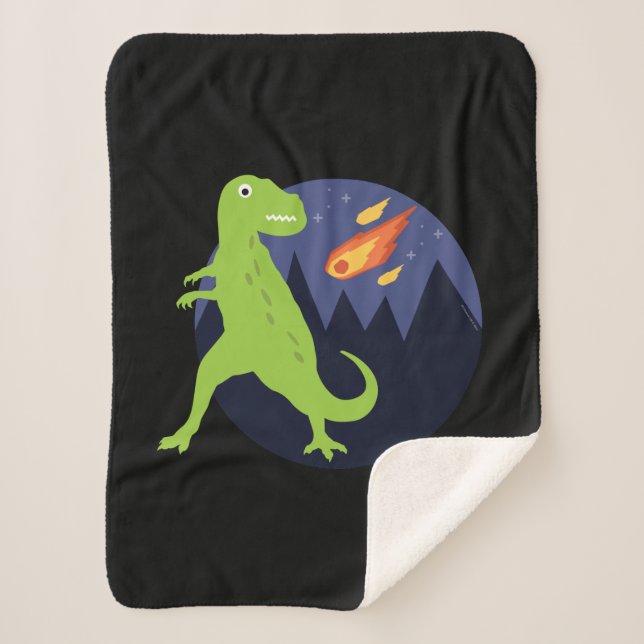 The Meteorite That Stuck Sherpa Blanket (Front)